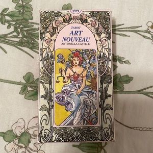 Antonella Castelli Art Nouveau Tarot Deck w/ booklet